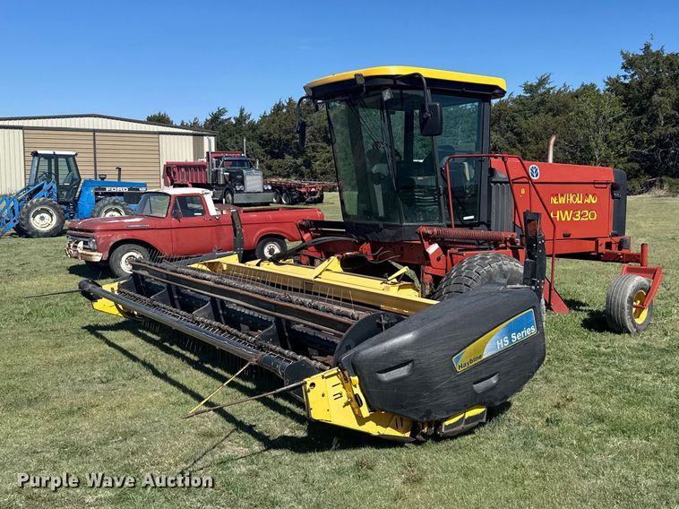 image for item FB7388 2001 New Holland HW320 swather / windrower