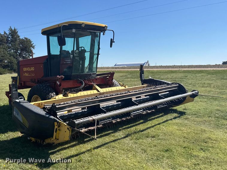 image for item FB7388 2001 New Holland HW320 swather / windrower