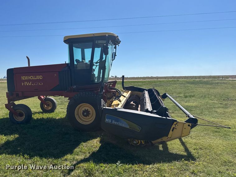 image for item FB7388 2001 New Holland HW320 swather / windrower