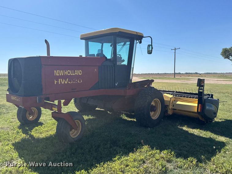 image for item FB7388 2001 New Holland HW320 swather / windrower