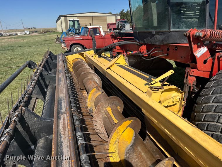 image for item FB7388 2001 New Holland HW320 swather / windrower