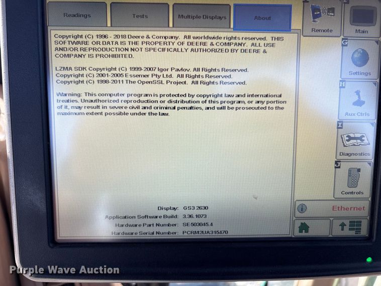 image for item FC2274 2006 John Deere 4720 sprayer
