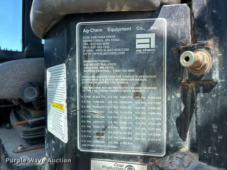 image for item FC2523 Ag-Chem TerraGator 1903 applicator cab and chassis