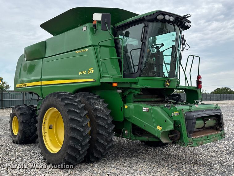 image for item YA3414 2010 John Deere 9770 STS RWA combine