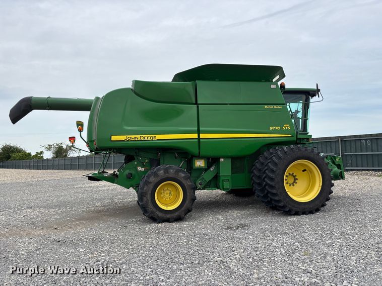 image for item YA3414 2010 John Deere 9770 STS RWA combine