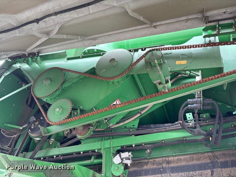 image for item YA3414 2010 John Deere 9770 STS RWA combine