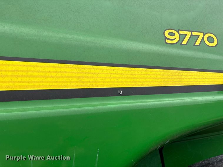 image for item YA3414 2010 John Deere 9770 STS RWA combine