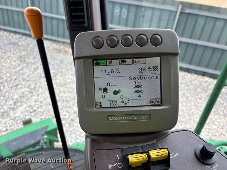 image for item YA3414 2010 John Deere 9770 STS RWA combine