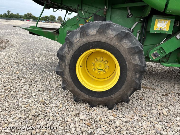 image for item YA3414 2010 John Deere 9770 STS RWA combine