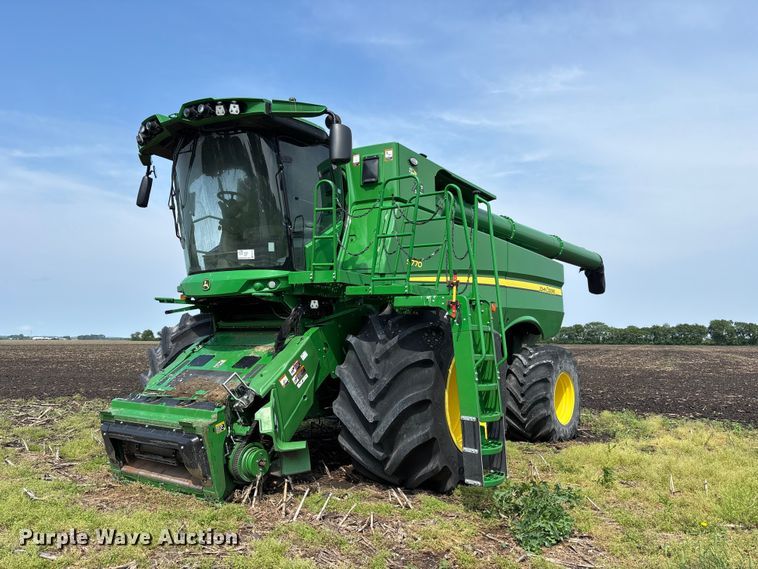 image for item YA3498 2022 John Deere S770S STS RWA combine