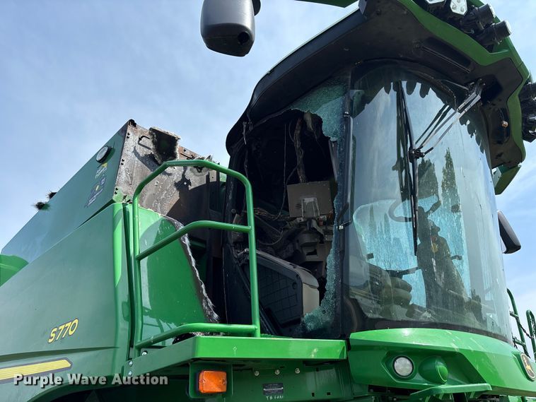 image for item YA3498 2022 John Deere S770S STS RWA combine