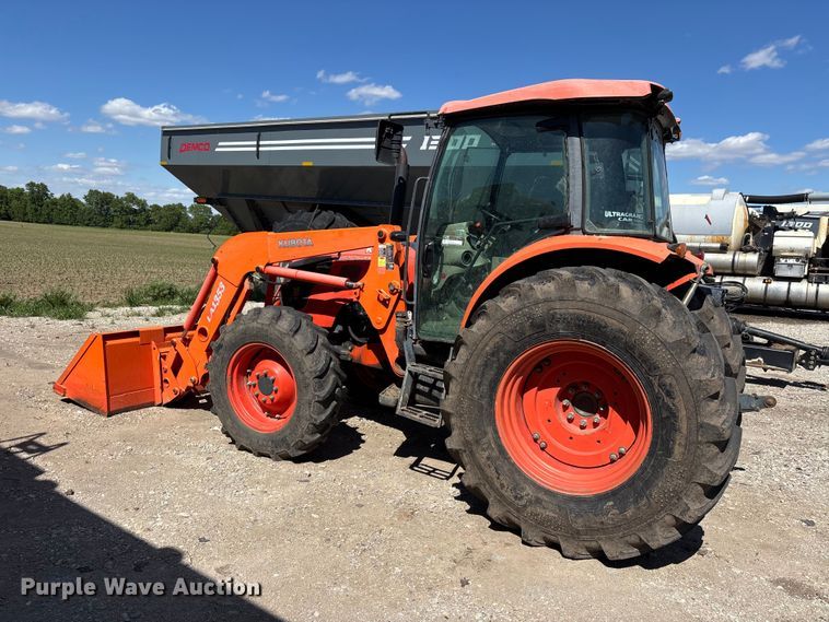 image for item YA3505 2012 Kubota M9960D MFWD tractor