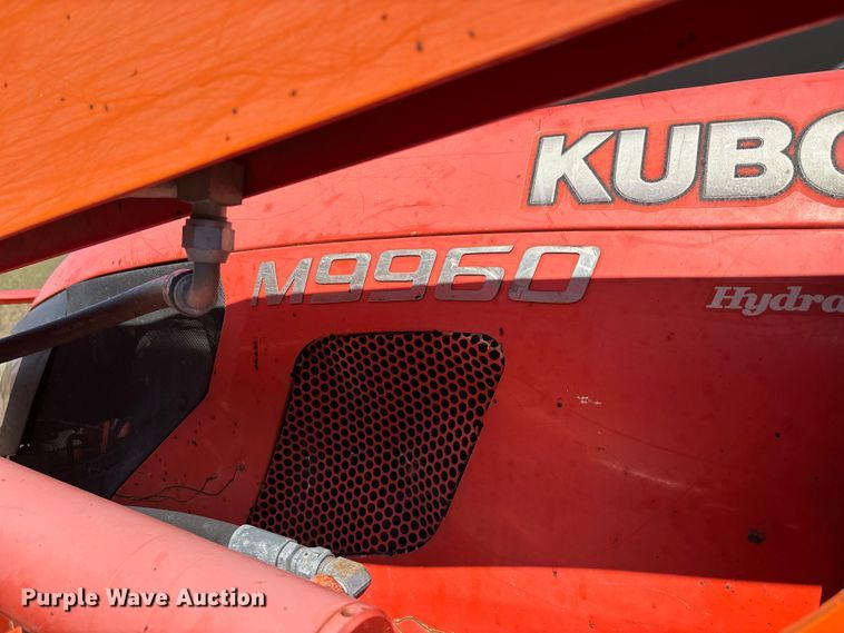 image for item YA3505 2012 Kubota M9960D MFWD tractor