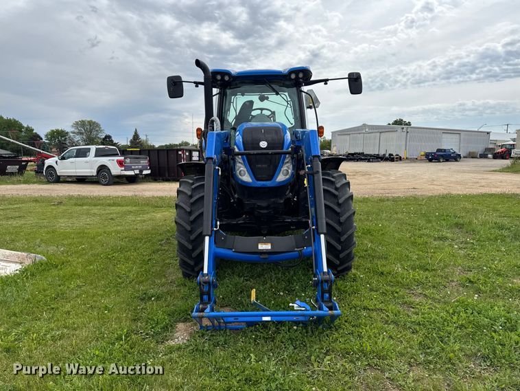 image for item YA3527 2015 New Holland T6.165 MFWD tractor
