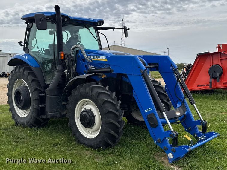 image for item YA3527 2015 New Holland T6.165 MFWD tractor