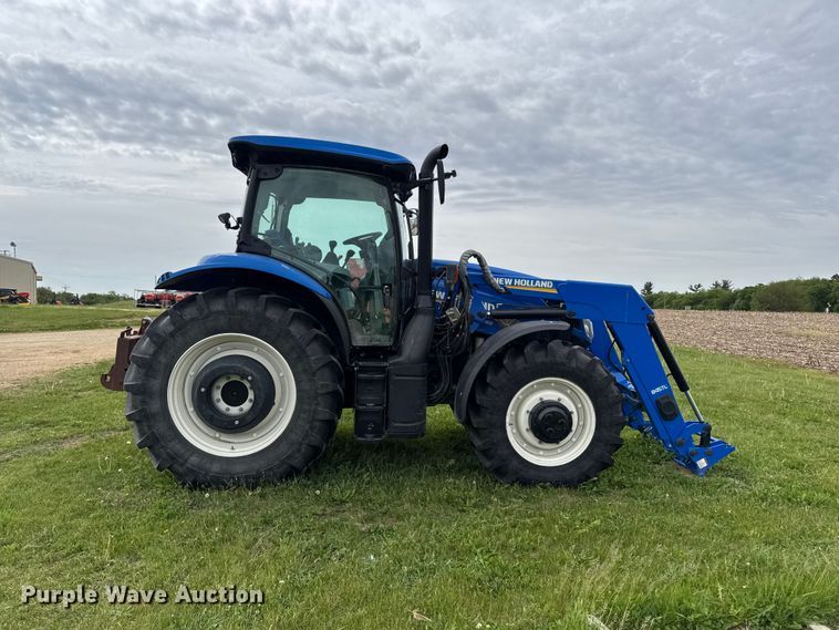 image for item YA3527 2015 New Holland T6.165 MFWD tractor