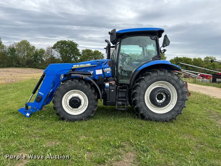 image for item YA3527 2015 New Holland T6.165 MFWD tractor