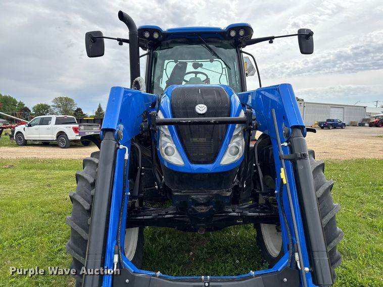 image for item YA3527 2015 New Holland T6.165 MFWD tractor