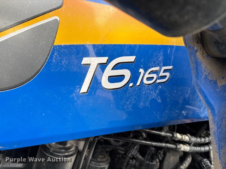 image for item YA3527 2015 New Holland T6.165 MFWD tractor