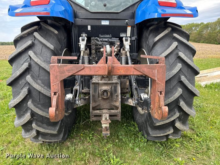 image for item YA3527 2015 New Holland T6.165 MFWD tractor