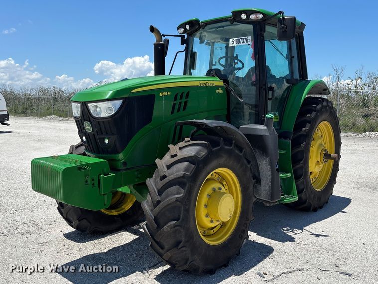 image for item YA3557 2023 John Deere 6155M MFWD tractor