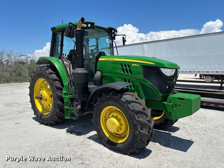 image for item YA3557 2023 John Deere 6155M MFWD tractor