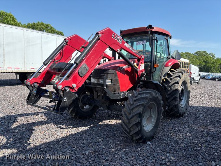 image for item YA3610 2014 Case 110A MFWD tractor