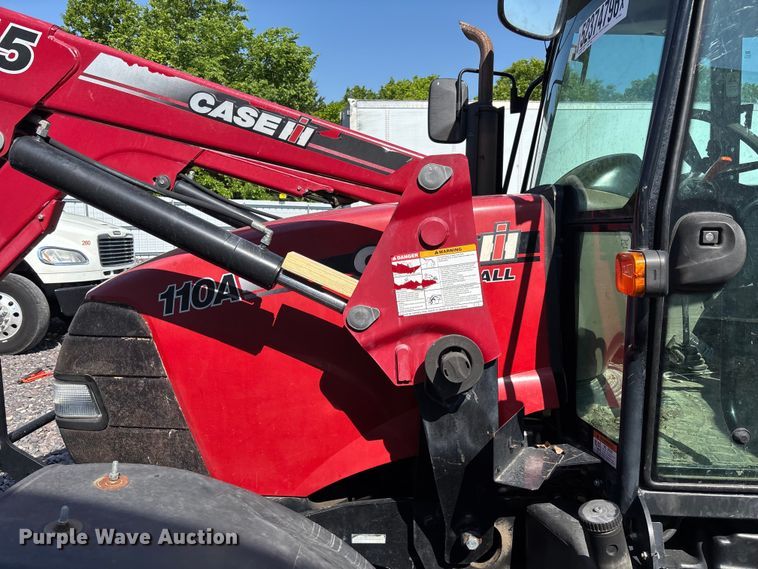 image for item YA3610 2014 Case 110A MFWD tractor