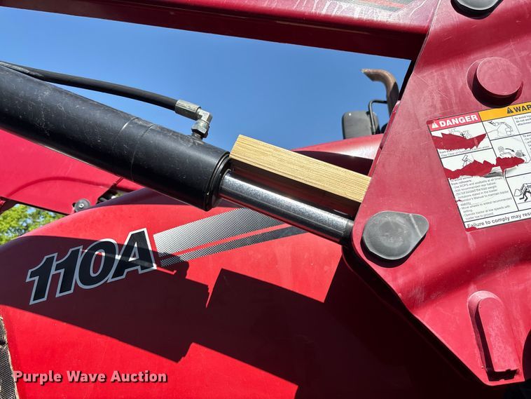 image for item YA3610 2014 Case 110A MFWD tractor