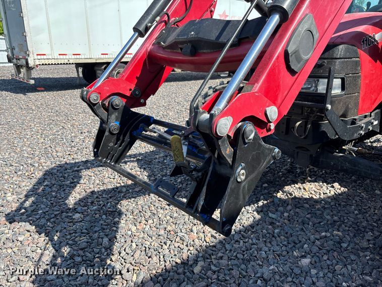 image for item YA3610 2014 Case 110A MFWD tractor