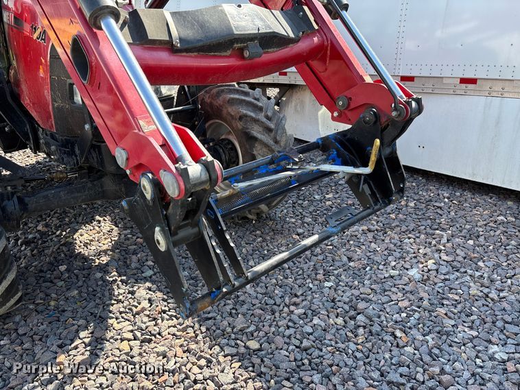 image for item YA3610 2014 Case 110A MFWD tractor