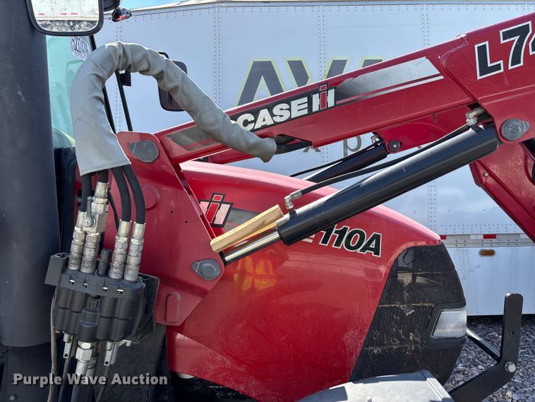 image for item YA3610 2014 Case 110A MFWD tractor