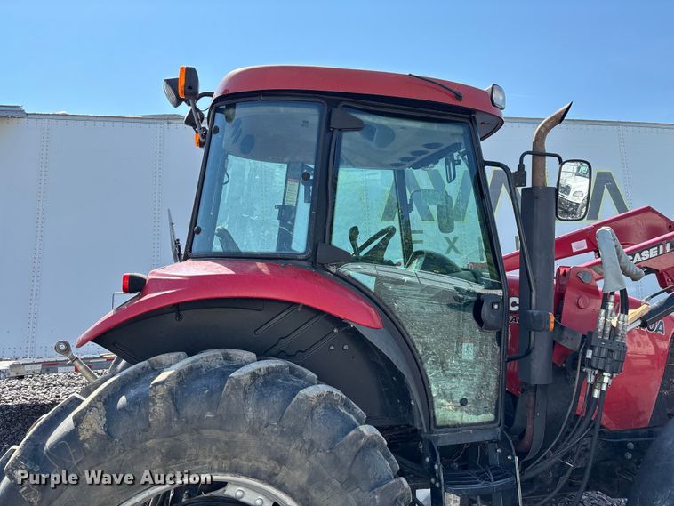 image for item YA3610 2014 Case 110A MFWD tractor