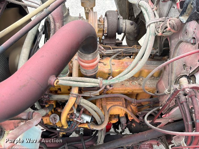 image for item EA7282 1987 Western Star 4800 flatbed truck