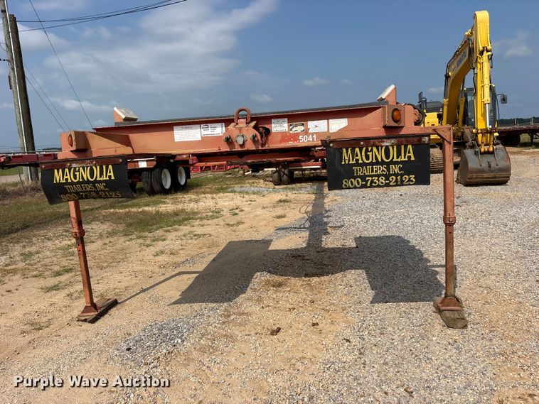 image for item ED5232 2017 Magnolia CPT pole trailer