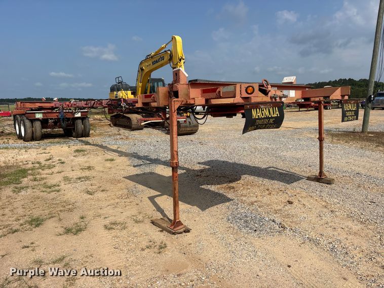 image for item ED5232 2017 Magnolia CPT pole trailer