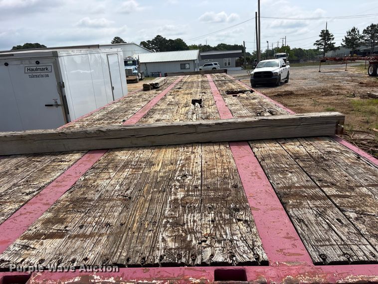 image for item ED5234 1976 Sontan 11PTW-2-7040SL flatbed trailer
