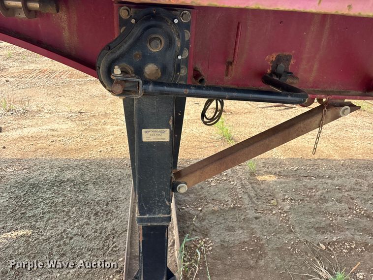 image for item ED5234 1976 Sontan 11PTW-2-7040SL flatbed trailer