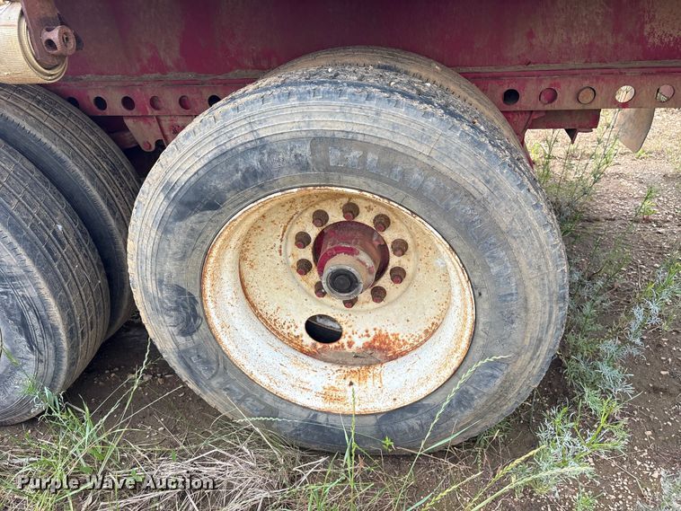image for item ED5234 1976 Sontan 11PTW-2-7040SL flatbed trailer