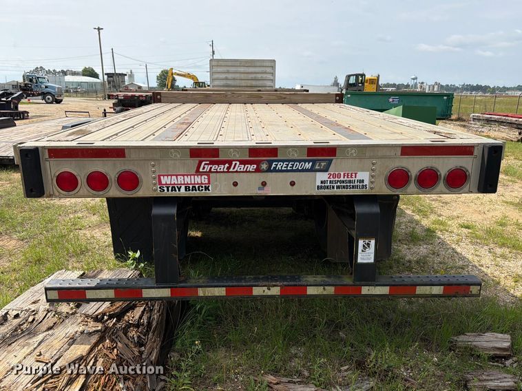 image for item ED5239 2016 Great Dane FLP-0024-00048 flatbed trailer