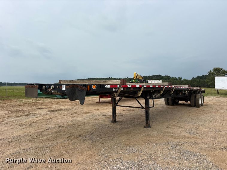 image for item ED5240 2020 Fontaine HAVSF11SST flatbed trailer