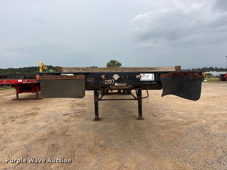 image for item ED5240 2020 Fontaine HAVSF11SST flatbed trailer