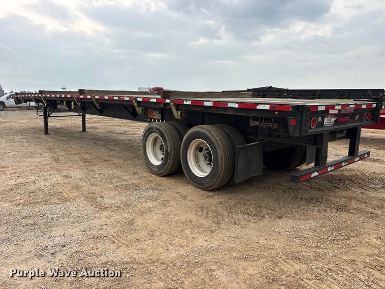 image for item ED5240 2020 Fontaine HAVSF11SST flatbed trailer
