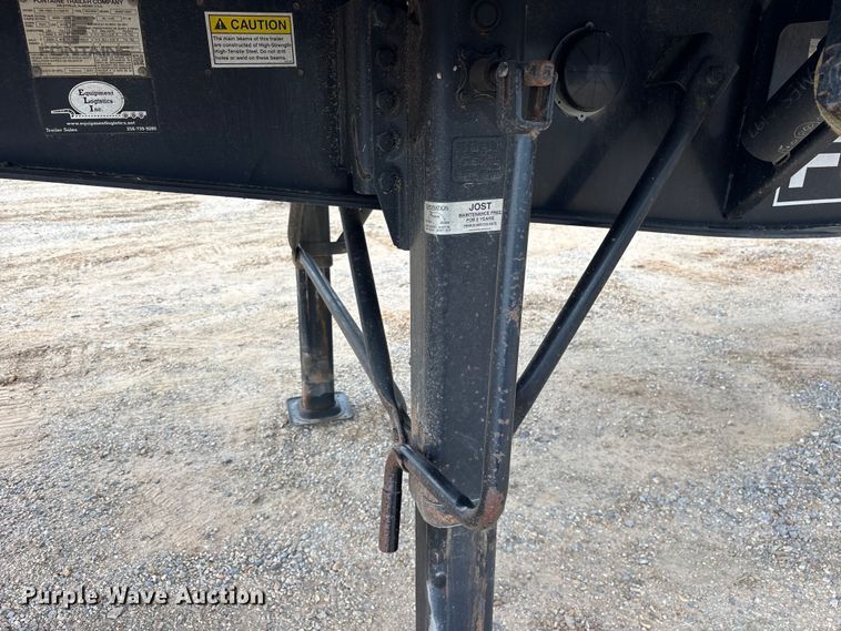 image for item ED5240 2020 Fontaine HAVSF11SST flatbed trailer