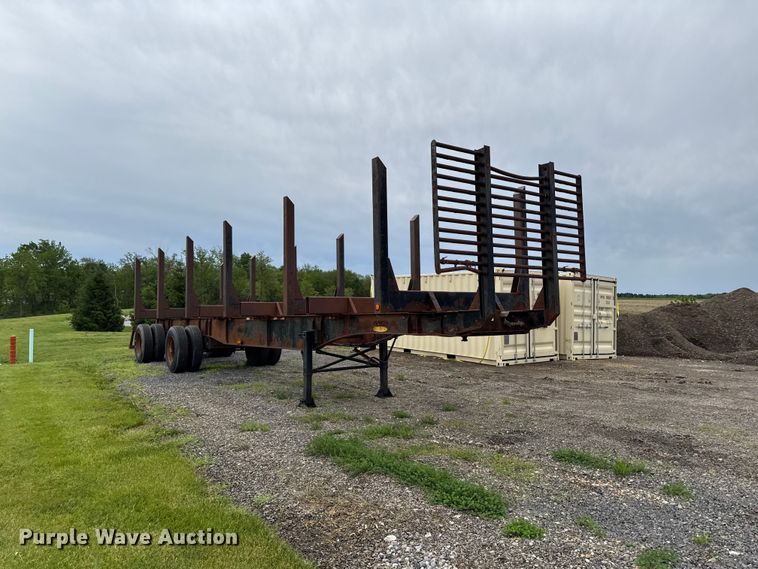 image for item EF2477 2007 Pitts LT42-L log trailer