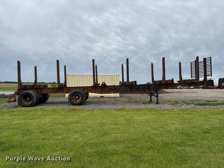 image for item EF2477 2007 Pitts LT42-L log trailer