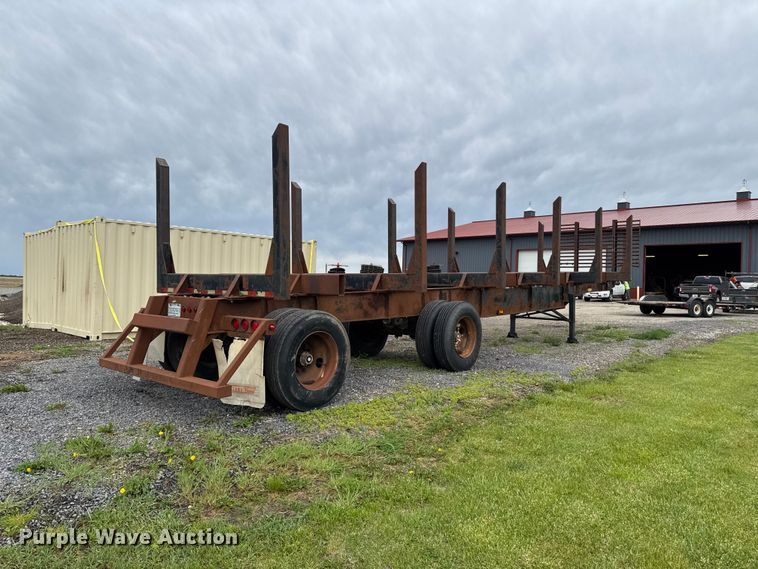 image for item EF2477 2007 Pitts LT42-L log trailer