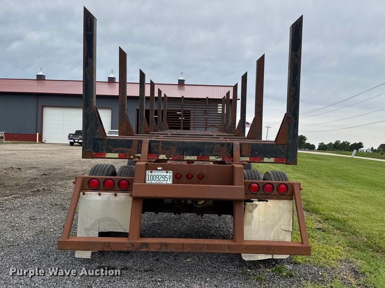 image for item EF2477 2007 Pitts LT42-L log trailer