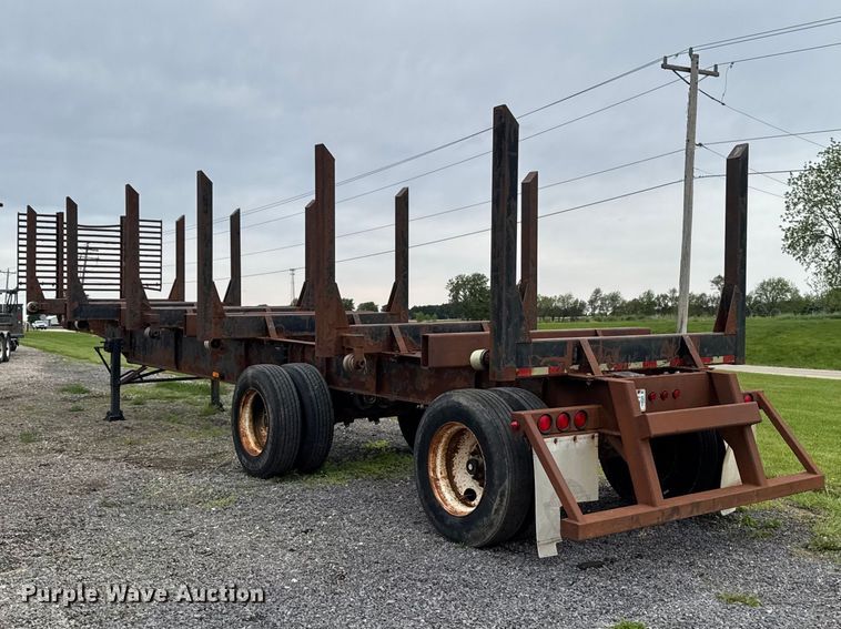 image for item EF2477 2007 Pitts LT42-L log trailer