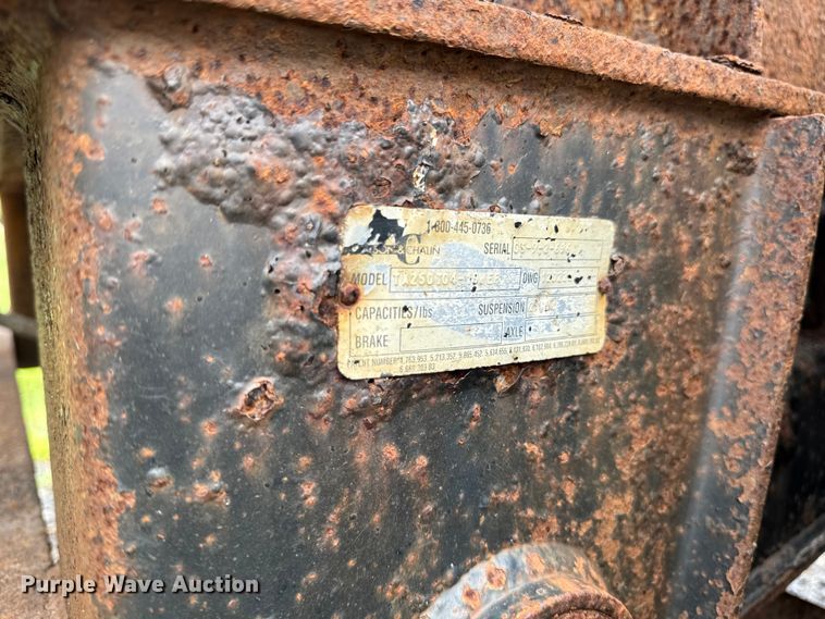 image for item EF2477 2007 Pitts LT42-L log trailer